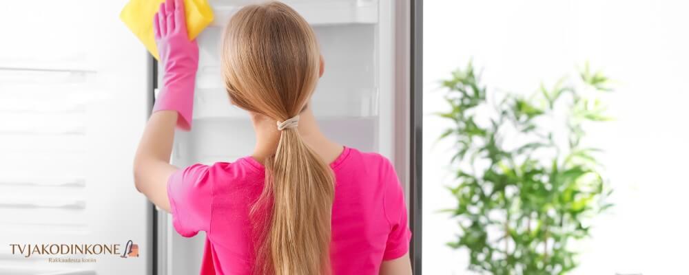 jääkaapin puhdistus